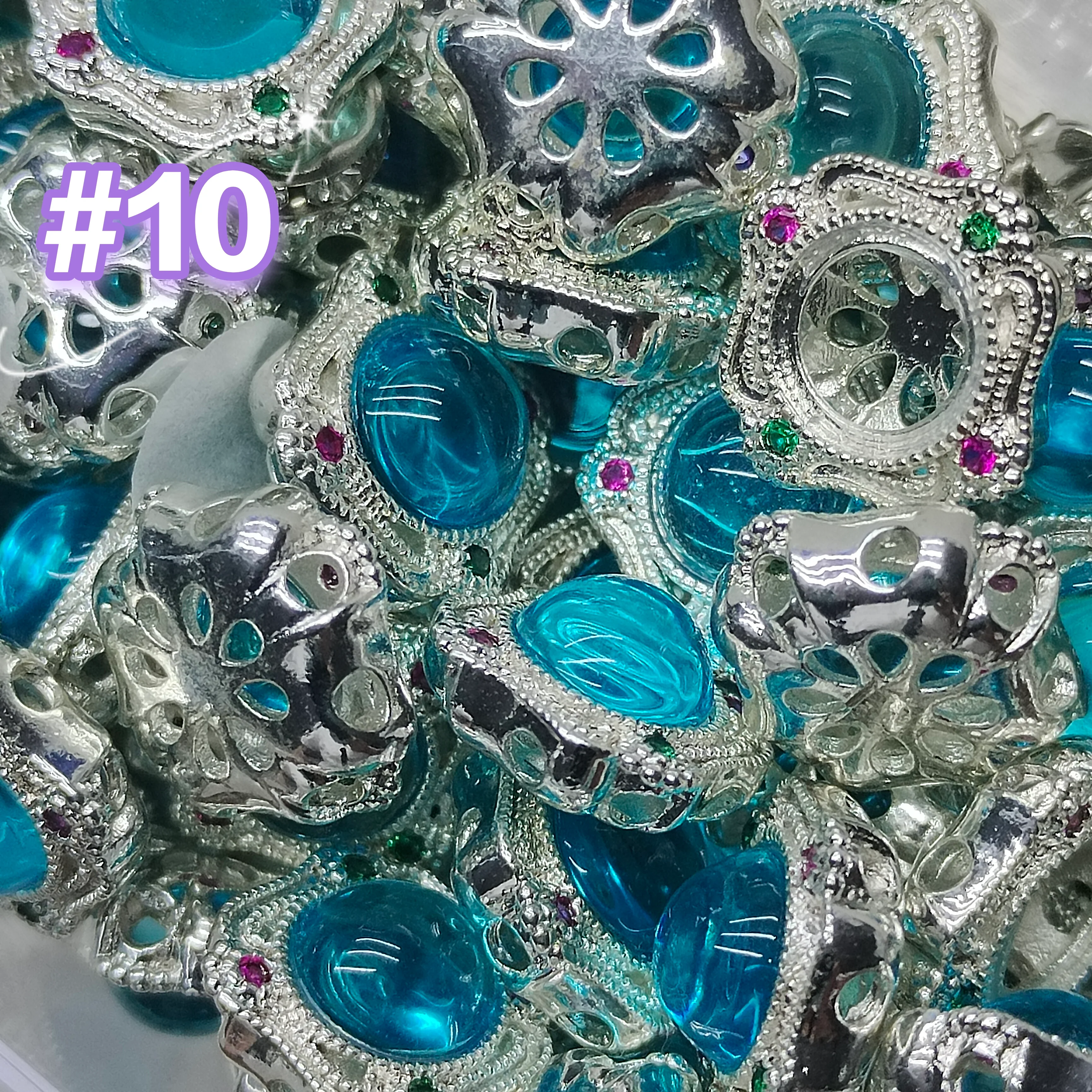 Sarah Charms for DIY(24pcs) - Image 10