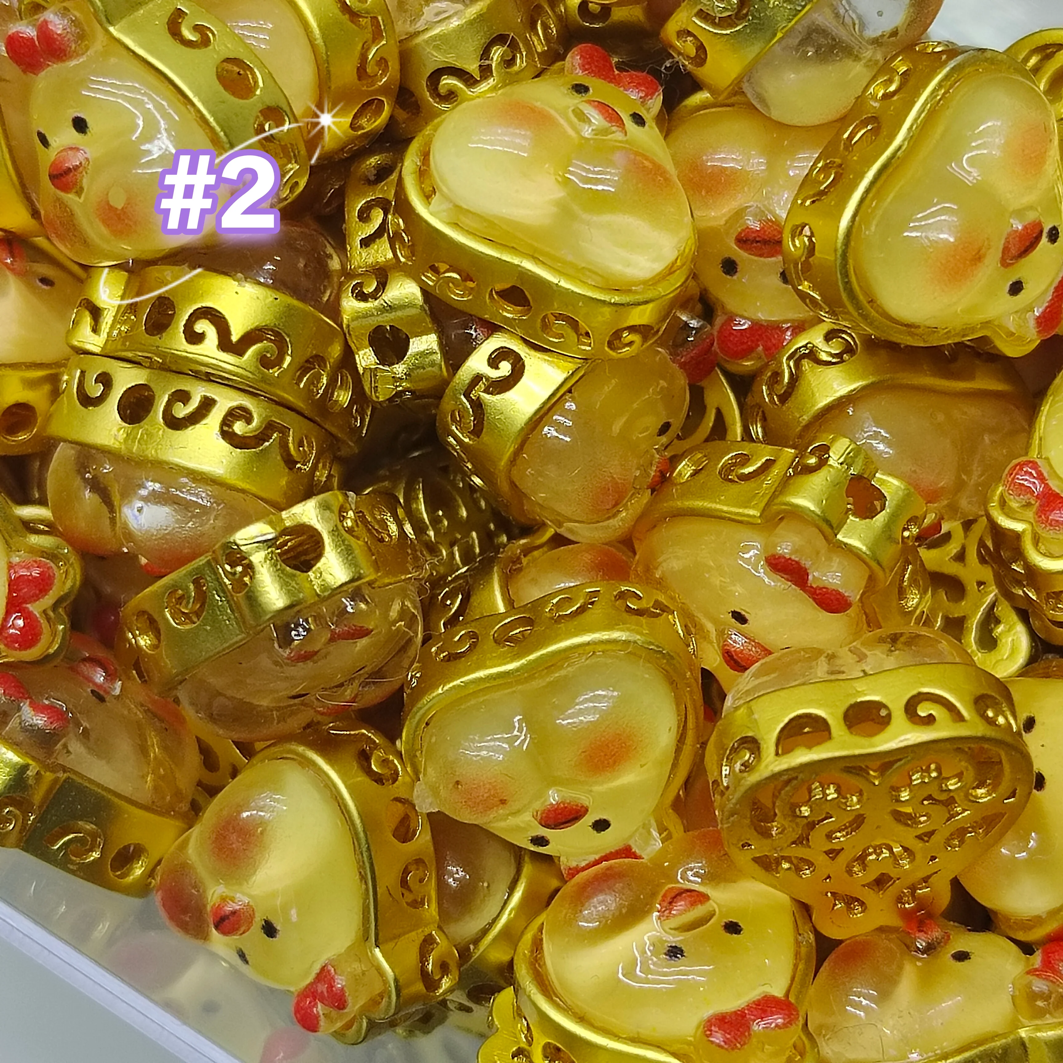 Sarah Charms for DIY(24pcs) - Image 2
