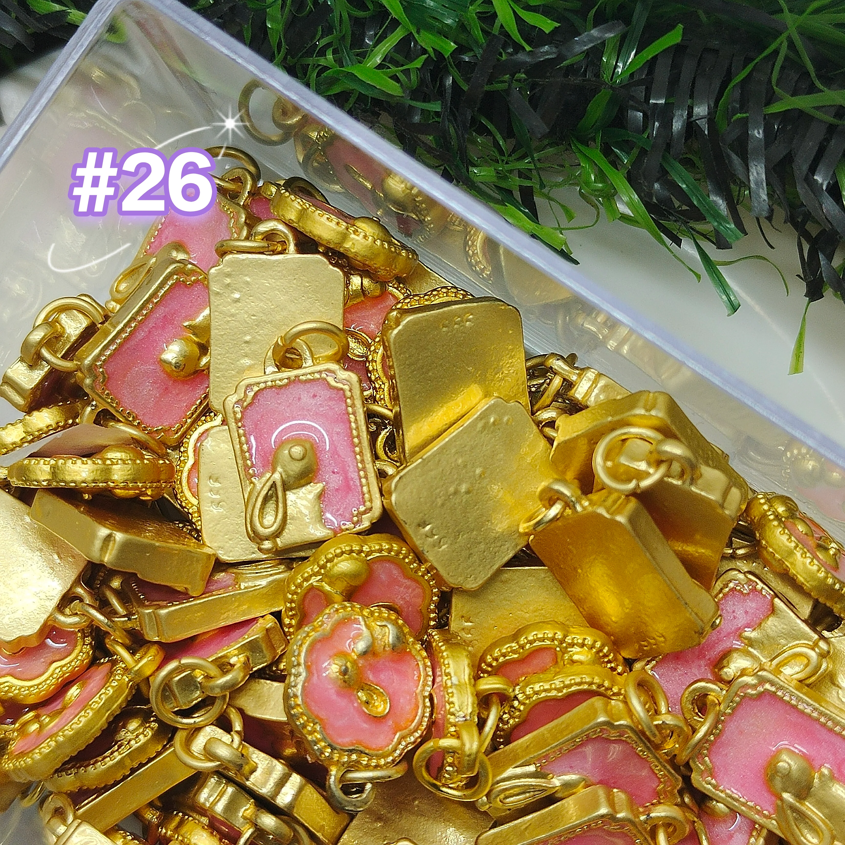 Sarah Charms for DIY(24pcs) - Image 26