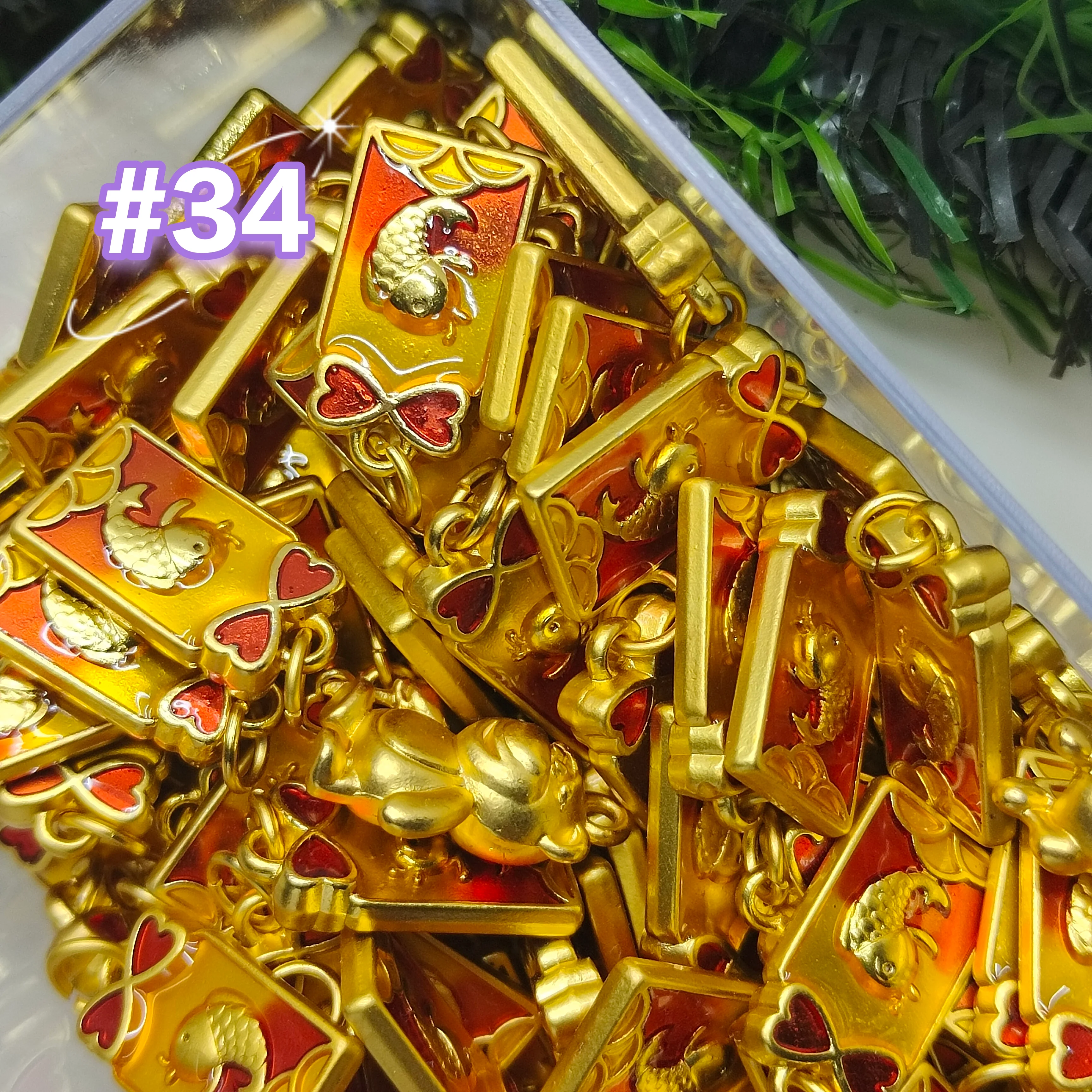 Sarah Charms for DIY(24pcs) - Image 34