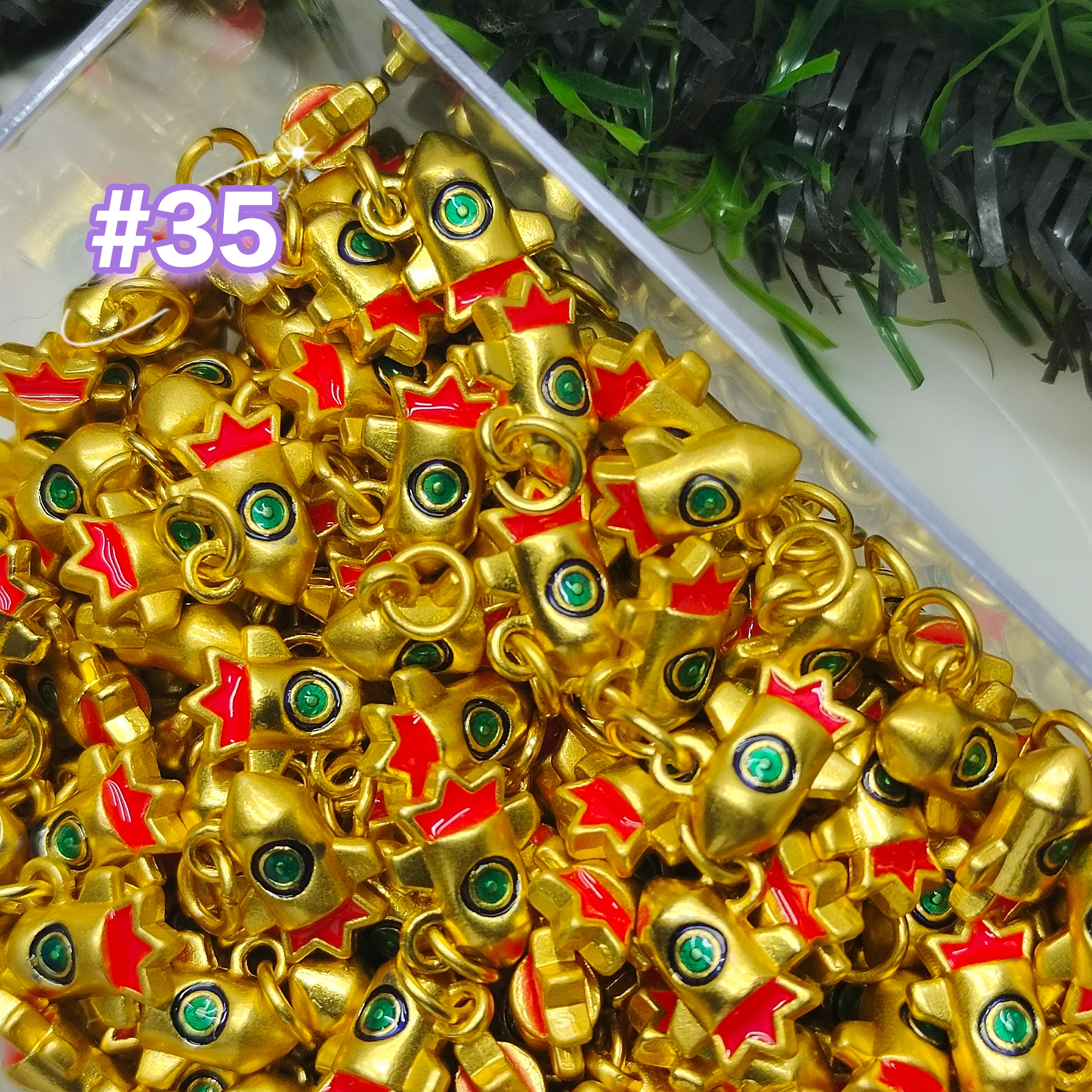 Sarah Charms for DIY(24pcs) - Image 35