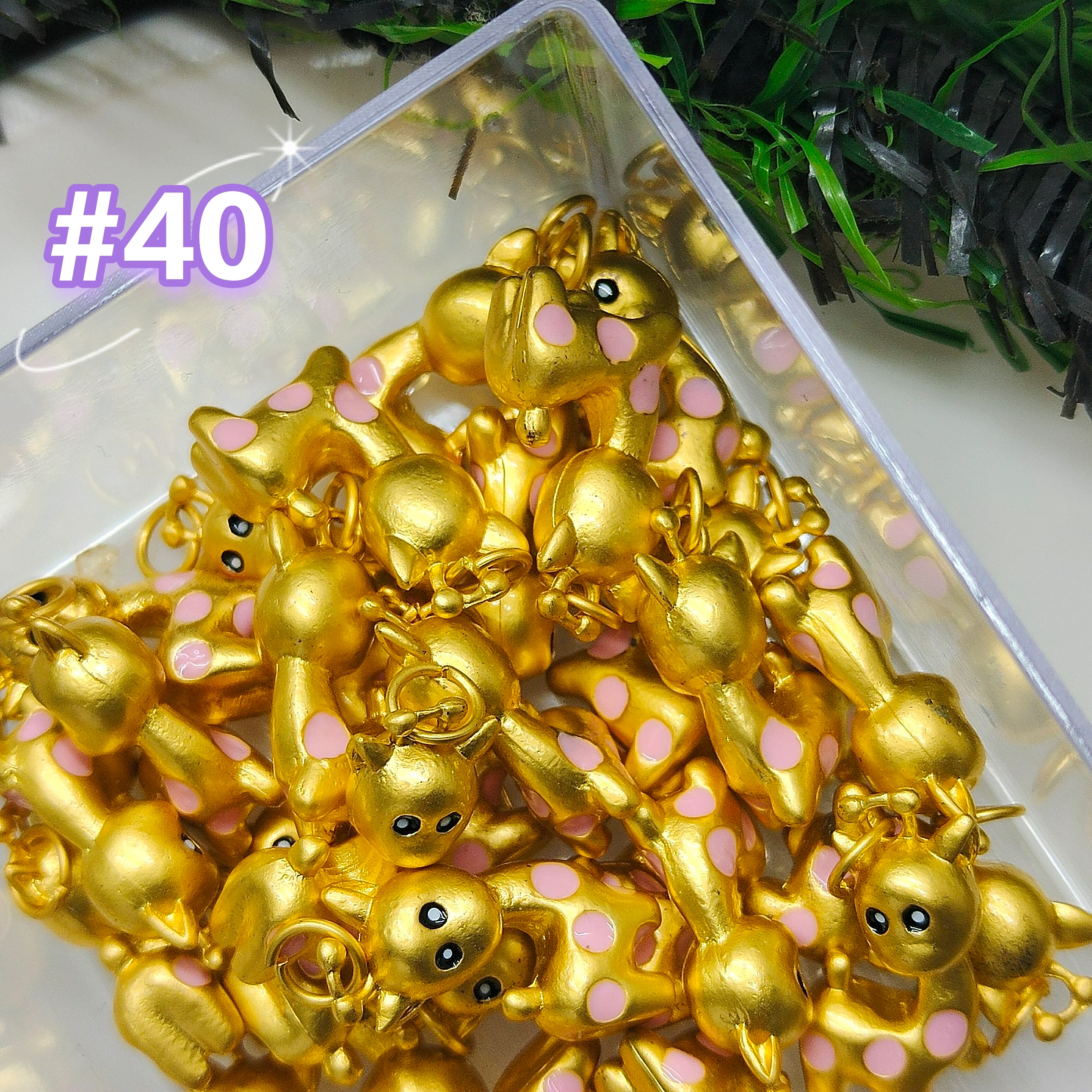 Sarah Charms for DIY(24pcs) - Image 40