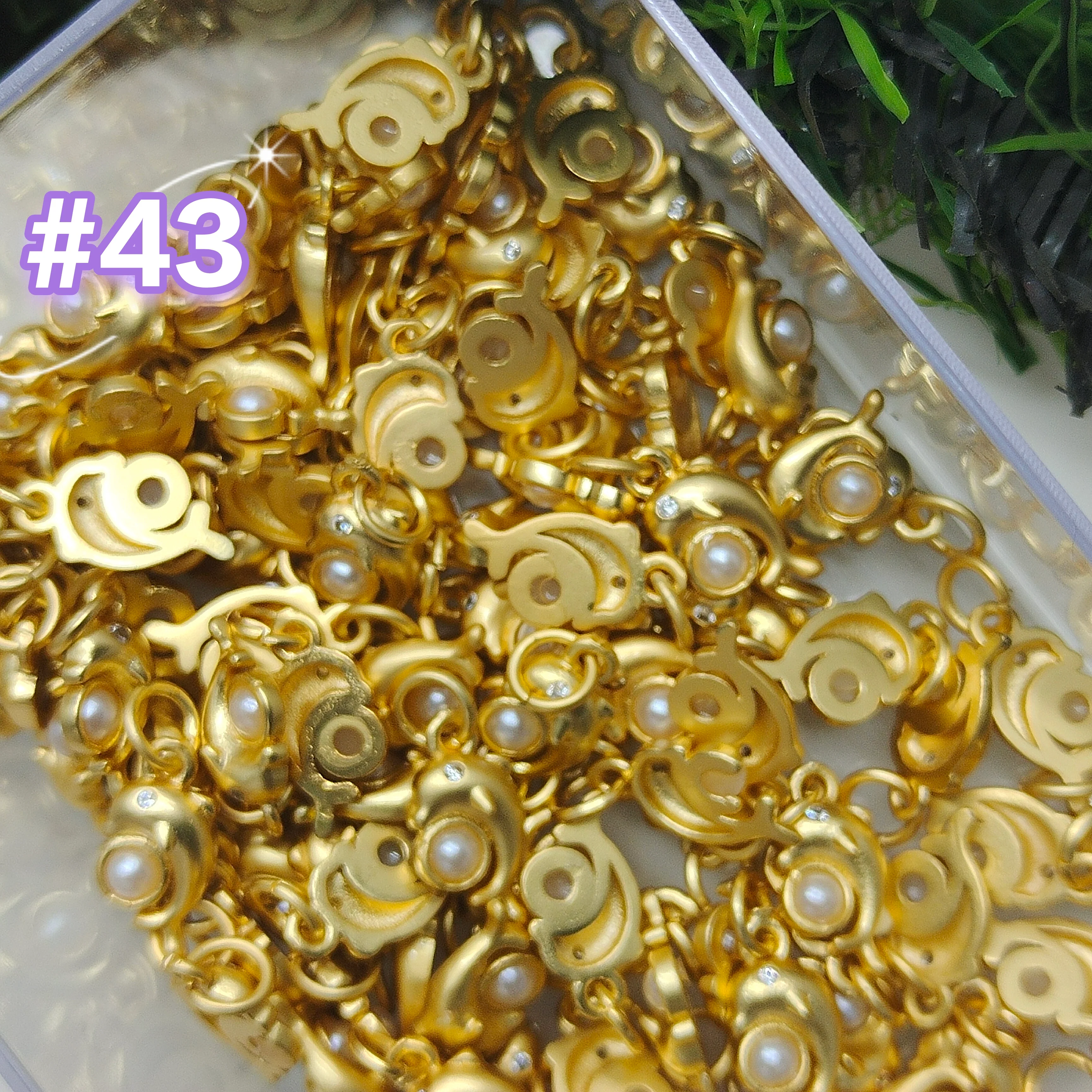Sarah Charms for DIY(24pcs) - Image 43