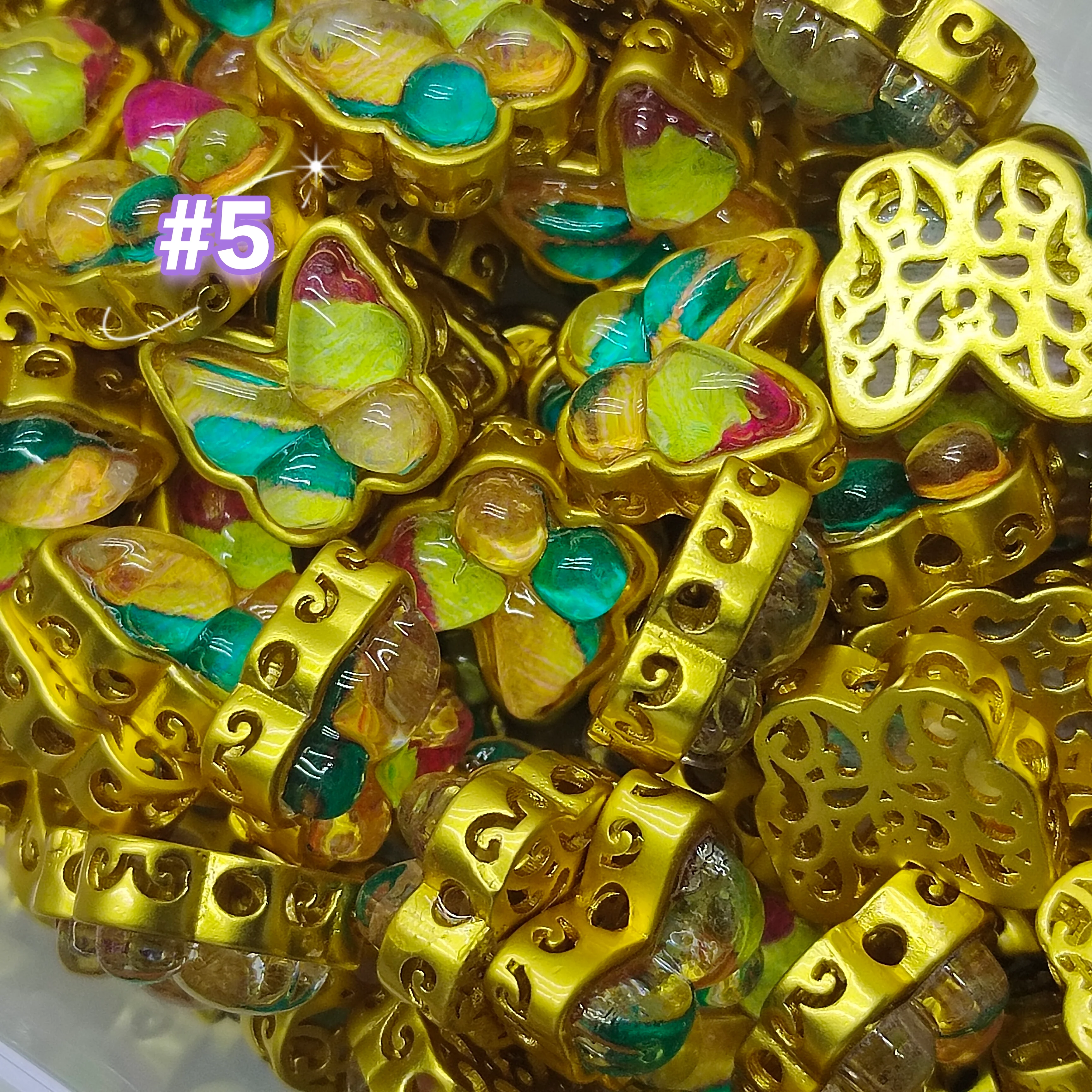 Sarah Charms for DIY(24pcs) - Image 5