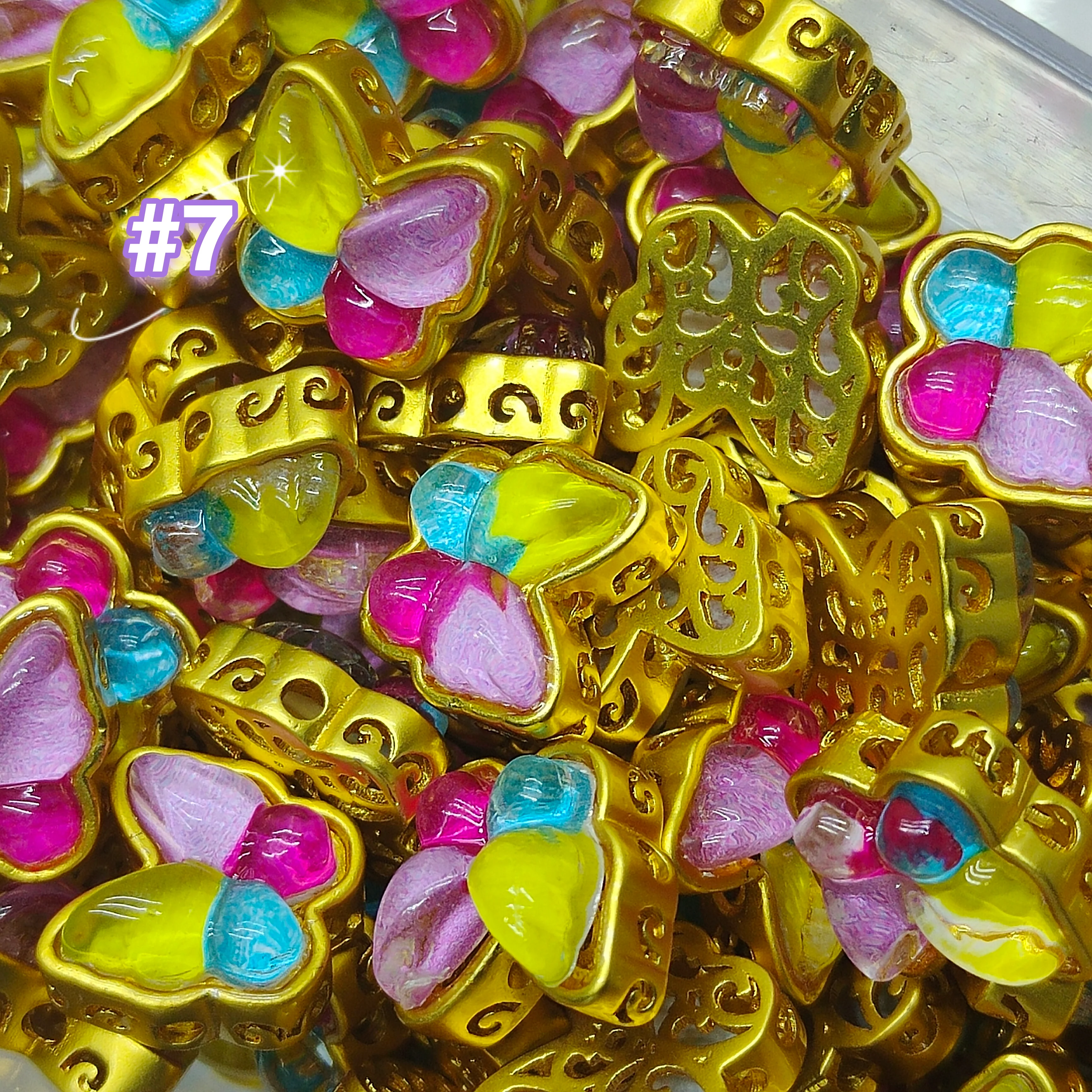 Sarah Charms for DIY(24pcs) - Image 7