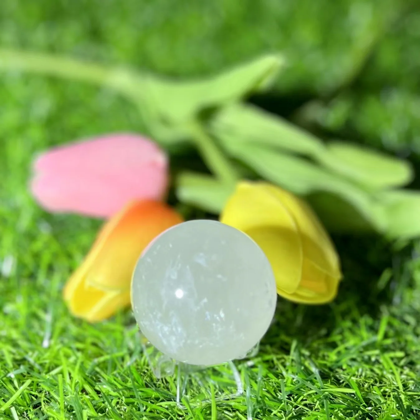 Clear quartz Sphere - Image 3